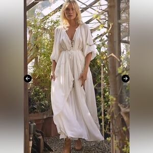 Plenty of love free people maxi dress